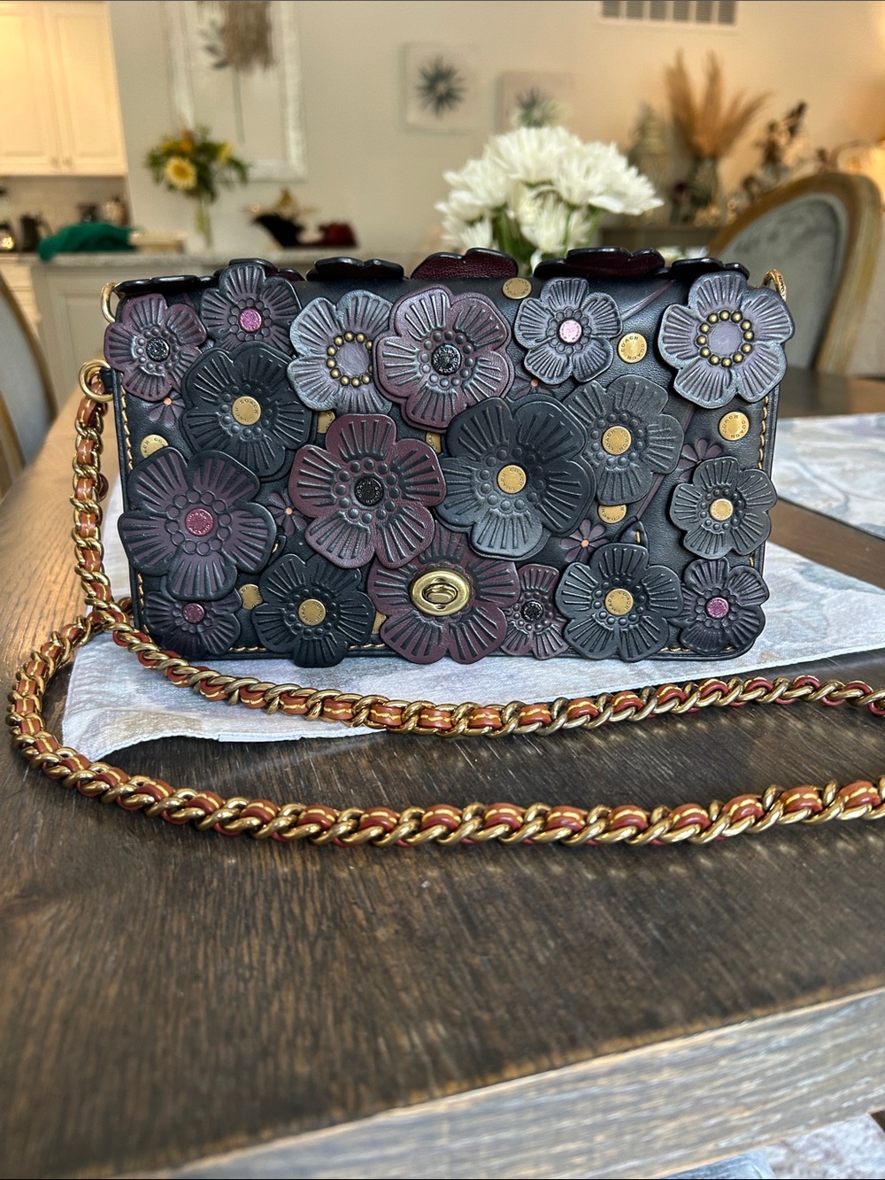 Coach Dinky Tea Rose 20215 - Picture 3 of 12